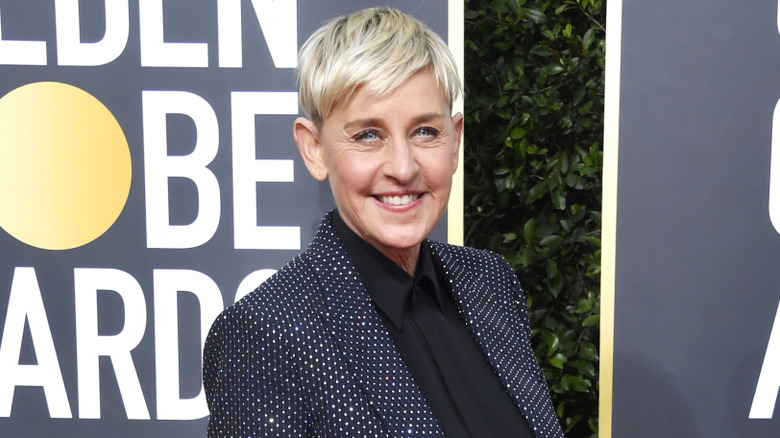 Ellen DeGeneres at the Golden Globes